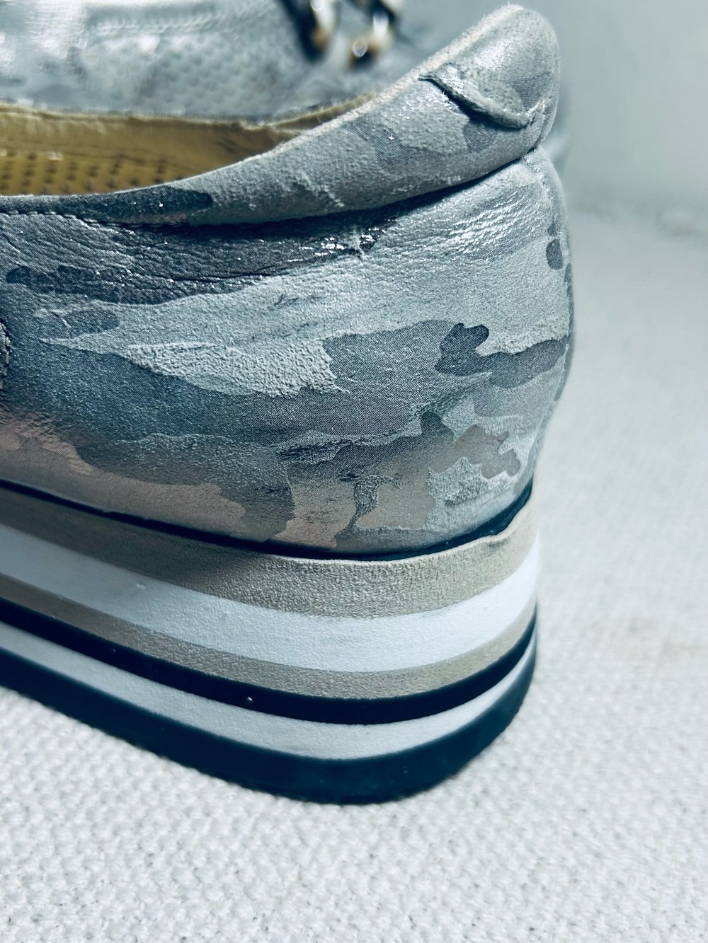 Softwaves Platform Slip-On Sneaker- Metallic Camo - Picture 14 of 14